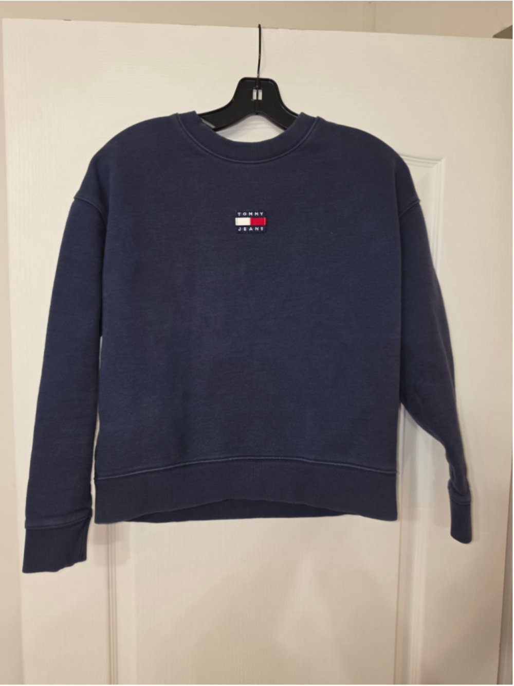 Women's Tommy Jeans Navy Sweatshirt Size M